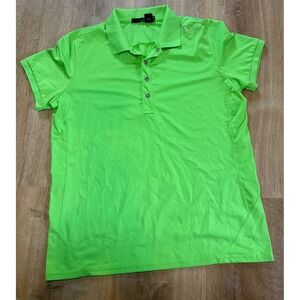 Ralph Lauren Rlx Green Polo Women's Size Large